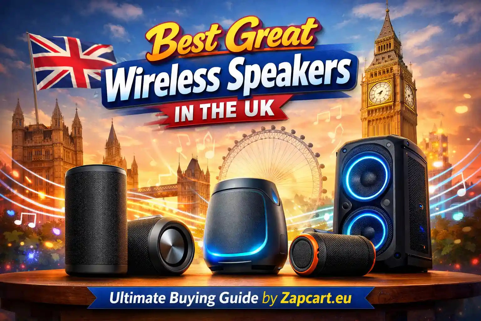 Best Great Wireless Speakers in the UK – Ultimate Buying Guide by Zapcart.eu