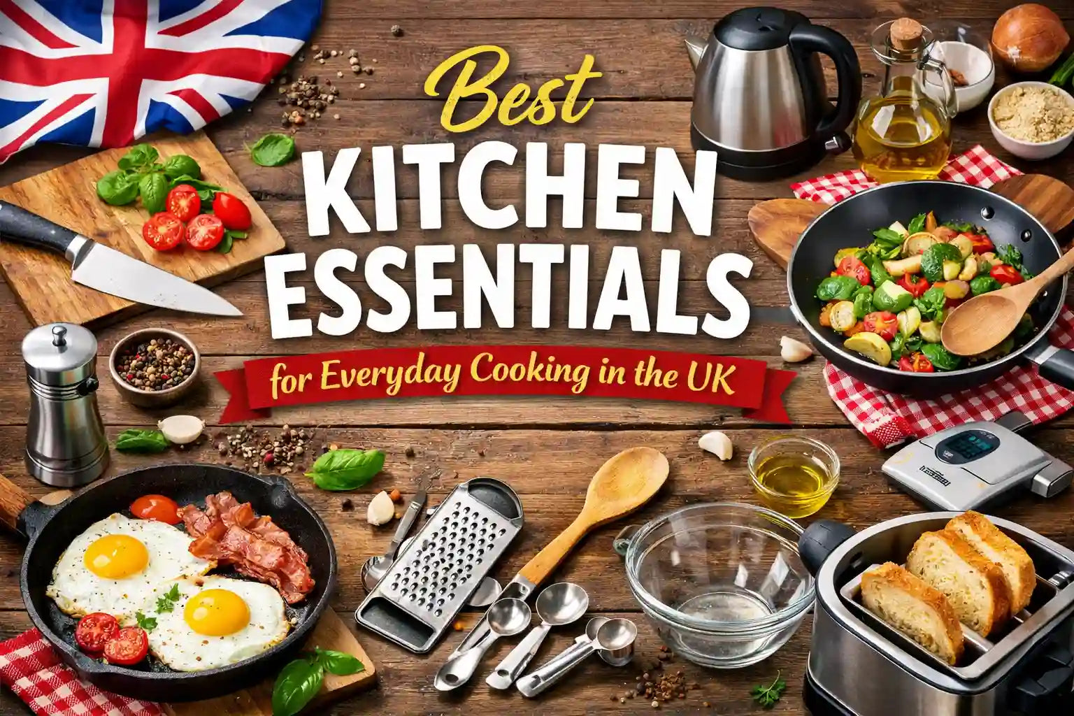 Best Kitchen Essentials for Everyday Cooking in the UK