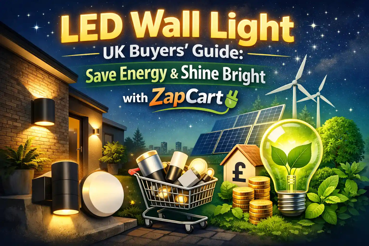 LED Wall Light UK Buyers’ Guide: Save Energy & Shine Bright with ZapCart