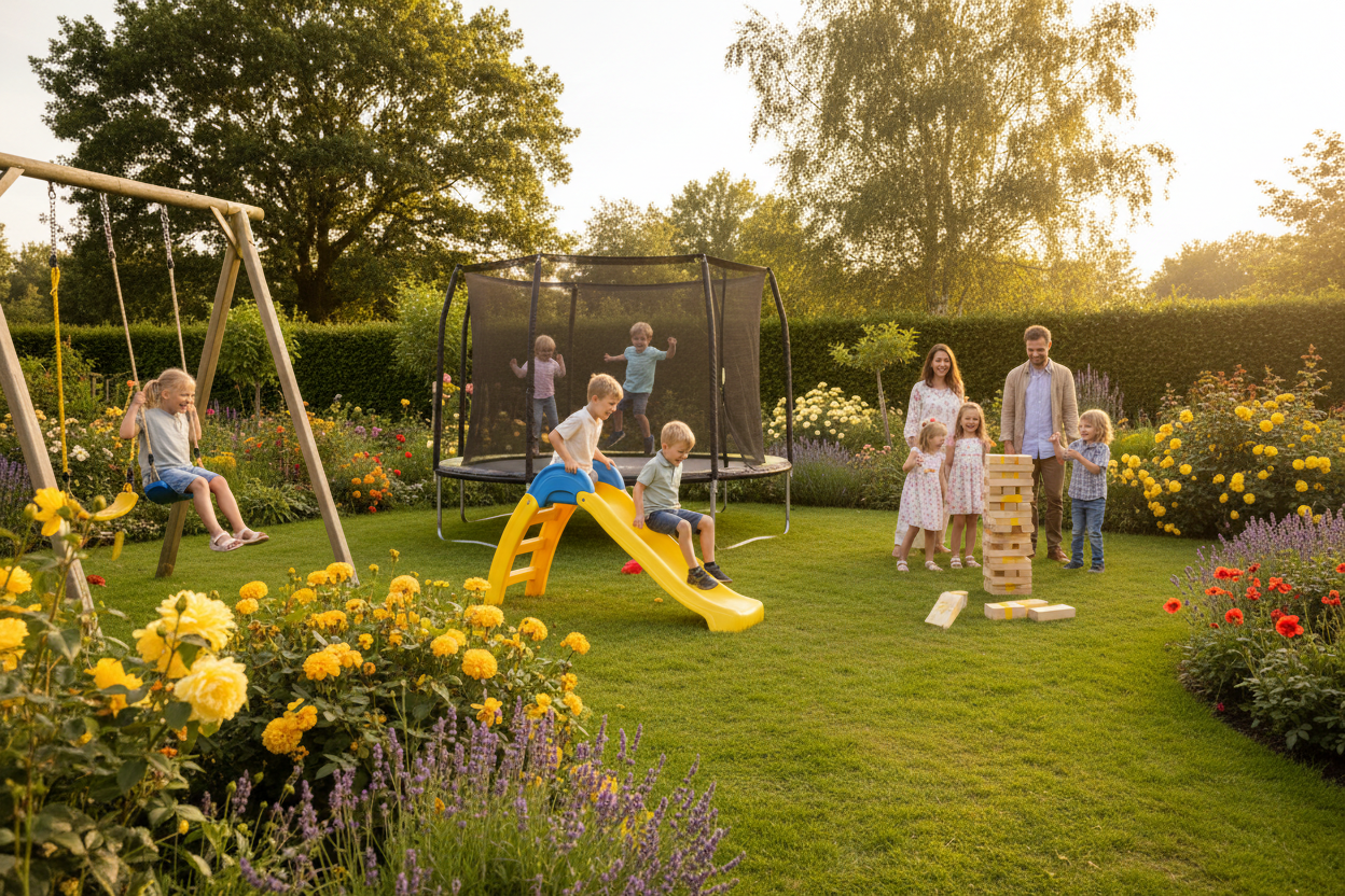 Top Outdoor Toys for Kids: Fun & Active Play in UK Gardens