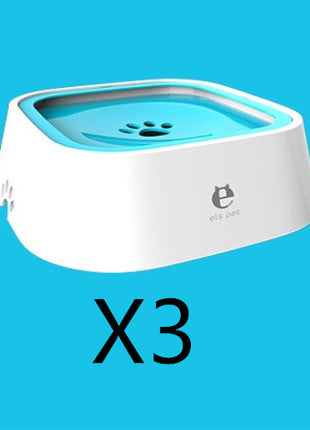 1.5L Cat Dog Water Bowl Carried Floating Bowl Anti-Overflow Slow Water Feeder Dispenser Pet Fountain ABS&amp;PP Dog Supplies