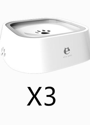1.5L Cat Dog Water Bowl Carried Floating Bowl Anti-Overflow Slow Water Feeder Dispenser Pet Fountain ABS&amp;PP Dog Supplies