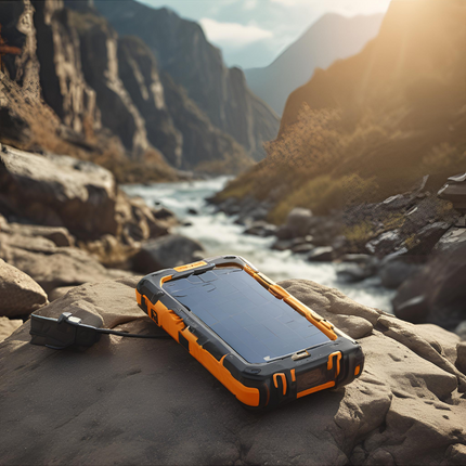Waterproof Solar Power Bank 50000mAh Outdoor Wireless by zapcart