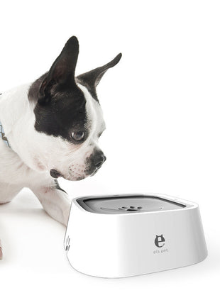 1.5L Cat Dog Water Bowl Carried Floating Bowl Anti-Overflow Slow Water Feeder Dispenser Pet Fountain ABS&amp;PP Dog Supplies