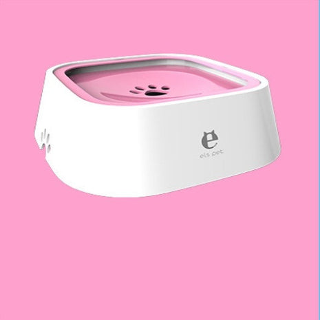 1.5L Cat Dog Water Bowl Carried Floating Bowl Anti-Overflow Slow Water Feeder Dispenser Pet Fountain ABS&amp;PP Dog Supplies