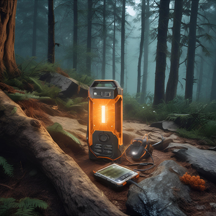 Waterproof Solar Power Bank 50000mAh Outdoor Wireless by zapcart