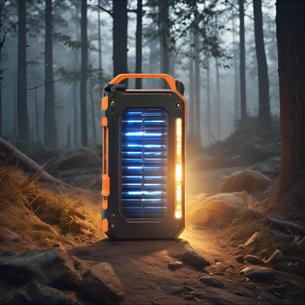Waterproof Solar Power Bank 50000mAh Outdoor Wireless by zapcart
