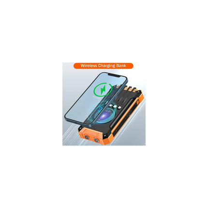 Waterproof Solar Power Bank 50000mAh Outdoor Wireless by zapcart