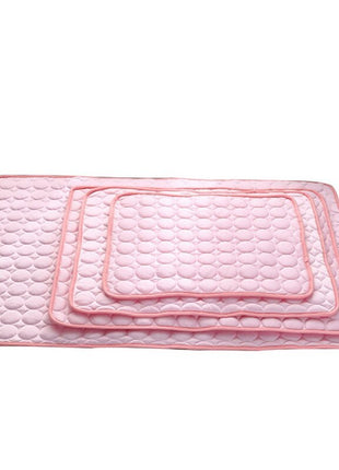 Pet Dog Cat Ice Silk Cold Nest Pad For Cooling In Summer