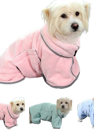 Quick-drying Pet Absorbent Towel Dog Bathrobe Pet Dog Bath Towel For Dogs Cats Microfiber Absorbent Pet Drying Towel Pet Supplies Pet Products