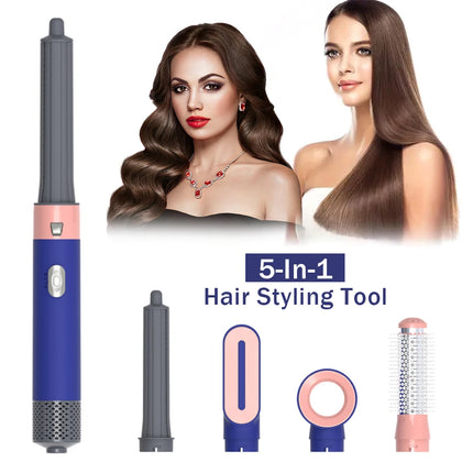 5 In 1 Curling Stick Set Fast Heating For All Hair Types by zapcart