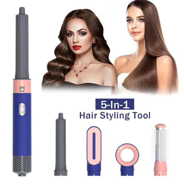 5 In 1 Curling Stick Set Fast Heating For All Hair Types by zapcart