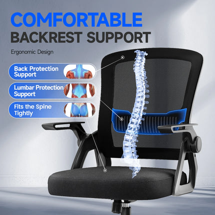 GartistGO Office Chair Ergonomic Office Desk Chair Swivel Computer Chair Mid-Back Mesh Chair for Home Office Gaming chair by zapcart