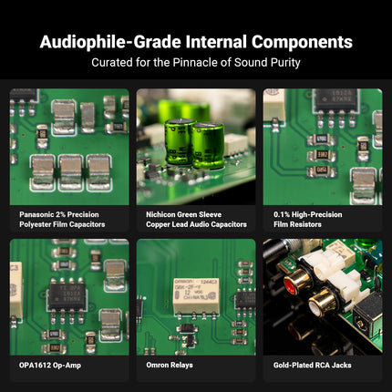 Fosi Audio BOX X5 Phono Preamp Compact for MM MC Turntables by zapcart