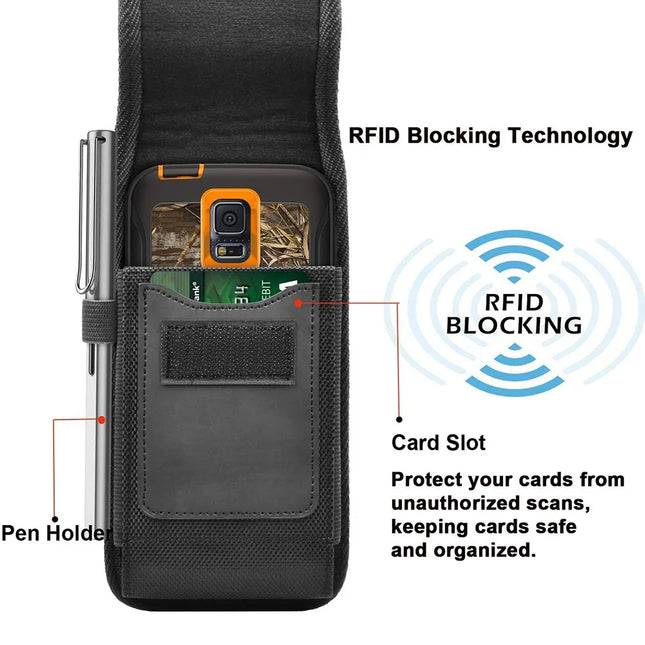 Stonego Phone Belt Clip Holster Nylon Card Slots Daily by zapcart