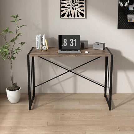 MCC Direct Foldable Computer Desk For Home Office 80cm by zapcart