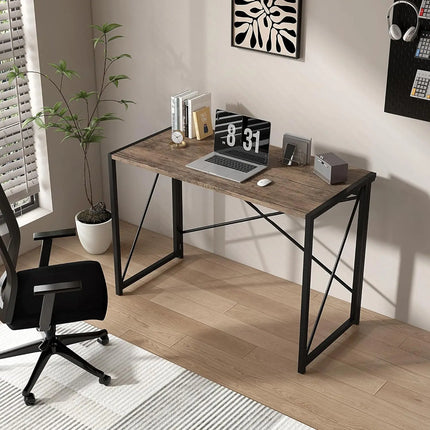 MCC Direct Foldable Computer Desk For Home Office 80cm by zapcart