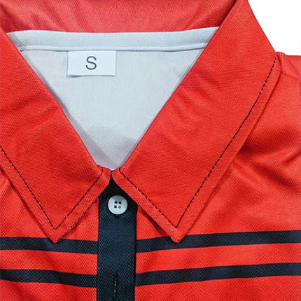 DINGSHITECN Mens Rugby Polo Shirt Short Sleeve Casual by zapcart