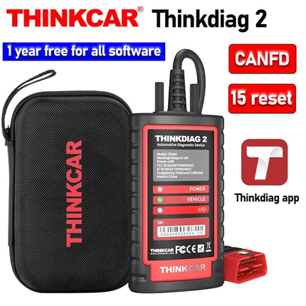 Thinkcar Thinkdiag 2 OBD2 Scanner For GM Cars CAN FD by zapcart