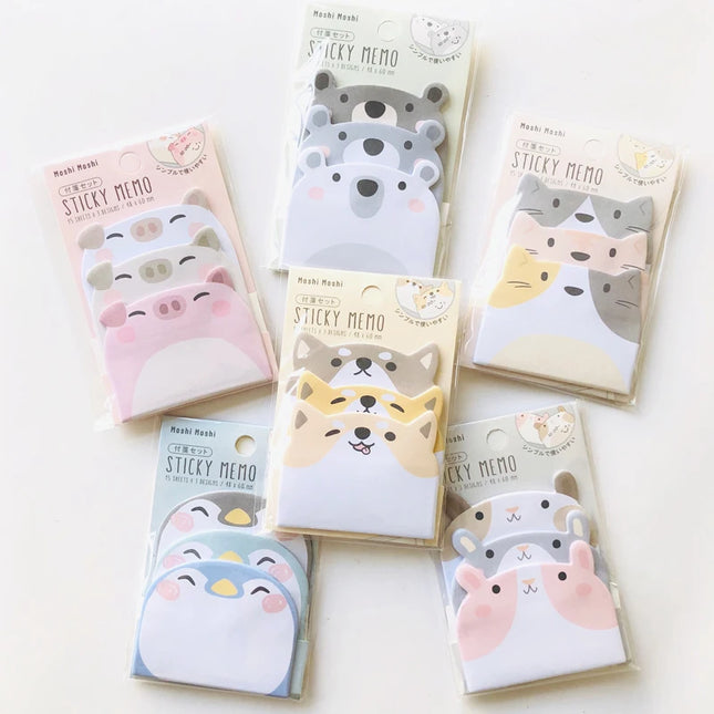 KindFunyChoice Kawaii Sticky Notes Students Self Adhesive by zapcart