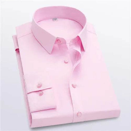 Qj Cinga Men Slim Fit Formal Shirt Square Collar 5XL by zapcart