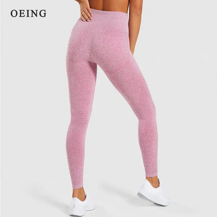 OEINGCN High Waist Seamless Push Up Leggings For Women by zapcart