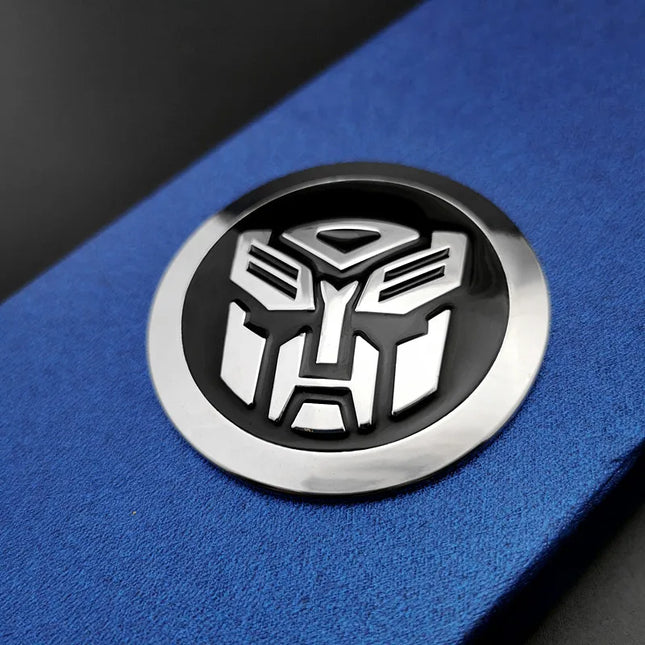 Transformers 3D Metal Car Badge Bold Alloy Logo For Cars by zapcart