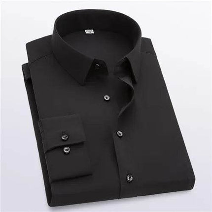 Qj Cinga Men Slim Fit Formal Shirt Square Collar 5XL by zapcart