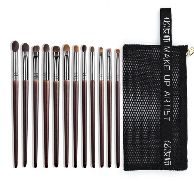 OVW Versatile Eye Makeup Brushes Set 9 12Pcs Beginners Kit by zapcart