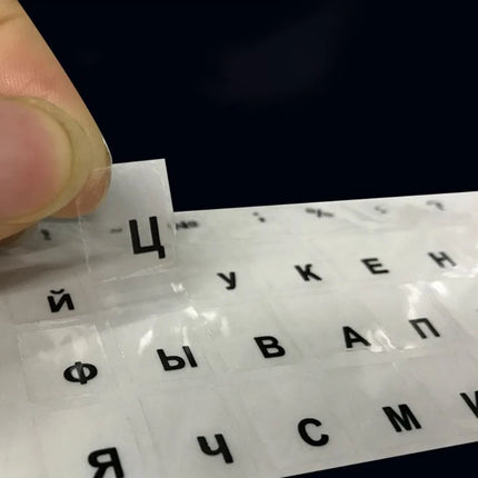 BUBM Keyboard Letter Stickers Waterproof Durable For Laptop by zapcart