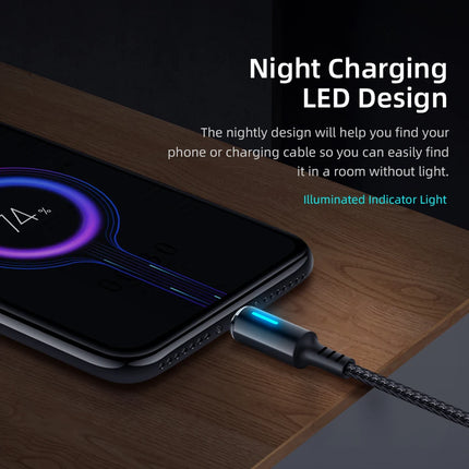 Maerknon Micro USB Cable Fast Charging 3A LED Android by zapcart