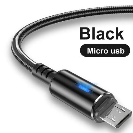 Maerknon Micro USB Cable Fast Charging 3A LED Android by zapcart