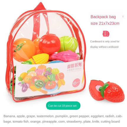 Educational Kids Kitchen Cutting Fruit Set 6 10 13 24 Pcs by zapcart