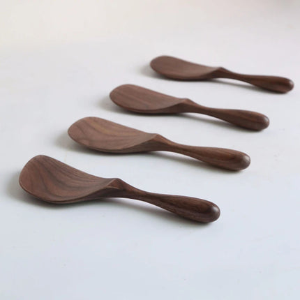 LINSBAYWUC Black Walnut Wooden Spoon Japan Style Heatproof by zapcart