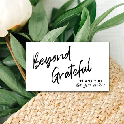 JIMITU Custom Thank You Cards Full Color Double Sided Biz by zapcart