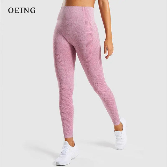 OEINGCN High Waist Seamless Push Up Leggings For Women by zapcart