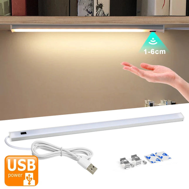 5V USB LED Strip Desk Lamp Hand Sweep Switch Motion Sensor Lamp Table Lamp Children Study Room LED Under Cabinet Kitchen Lights by zapcart