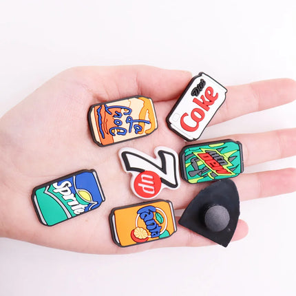 Happye TiTi Kids PVC Cute Cartoon Shoe Charms 6 Pack by zapcart