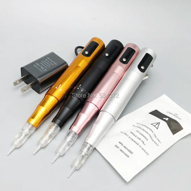 Wireless PMU Eyebrow Tattoo Machine Four Colors Cordless Pro by zapcart