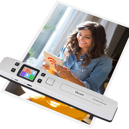 Mini iScan Portable Scanner 1050DPI Wand A4 For Business WiFi by zapcart
