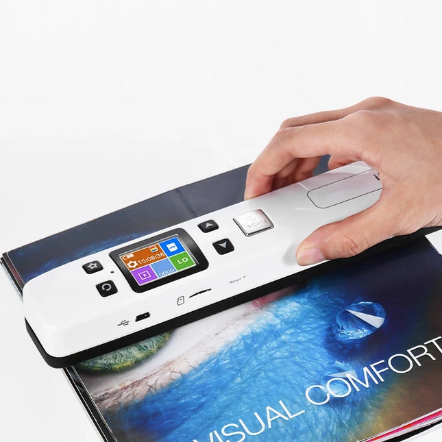 Mini iScan Portable Scanner 1050DPI Wand A4 For Business WiFi by zapcart