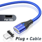 USLION Magnetic Charger Cable For iPhone Fast Charge by zapcart