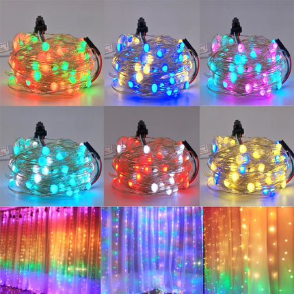 TNALANT 5V Bluetooth RGB Addressable LED Strip 2m Bedroom by zapcart