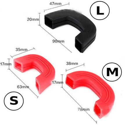 Silicone Pot Handle Holder 2pc Grips Heatproof Home Cooks by zapcart