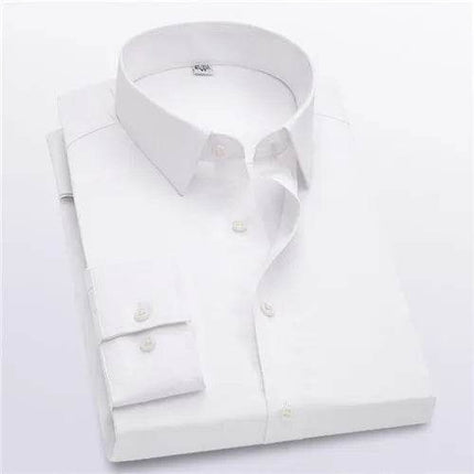 Qj Cinga Men Slim Fit Formal Shirt Square Collar 5XL by zapcart