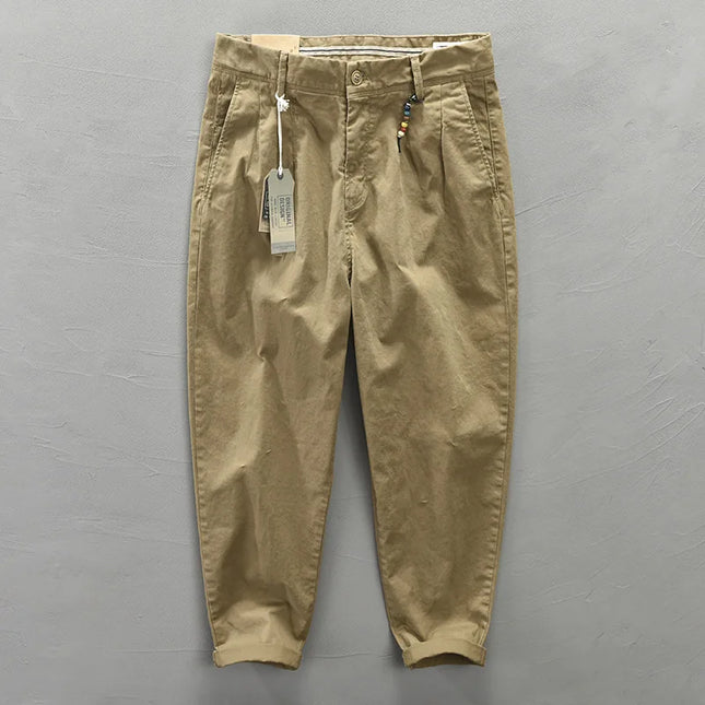 LFFMHMTCN Men Korean Style Harajuku Harem Pants Soft Cotton by zapcart