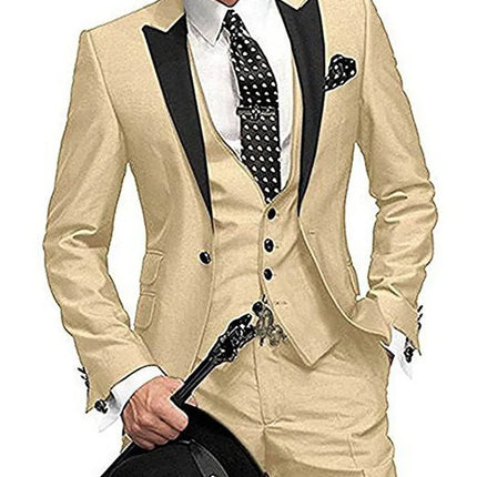 Solovedress Mens Slim Burgundy Tuxedo Wedding Suits by zapcart