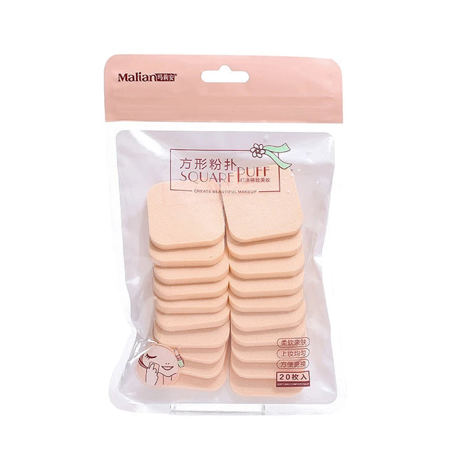 Wet And Dry Makeup Sponge Set 20Pcs Powder Puff For Pros by zapcart