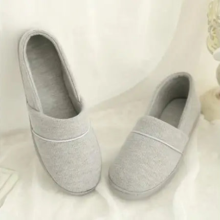 Women Cotton Slippers Thermal Padded Soft Outsole Cozy by zapcart