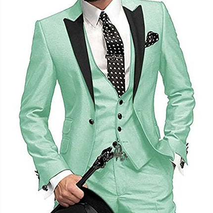 Solovedress Mens Slim Burgundy Tuxedo Wedding Suits by zapcart